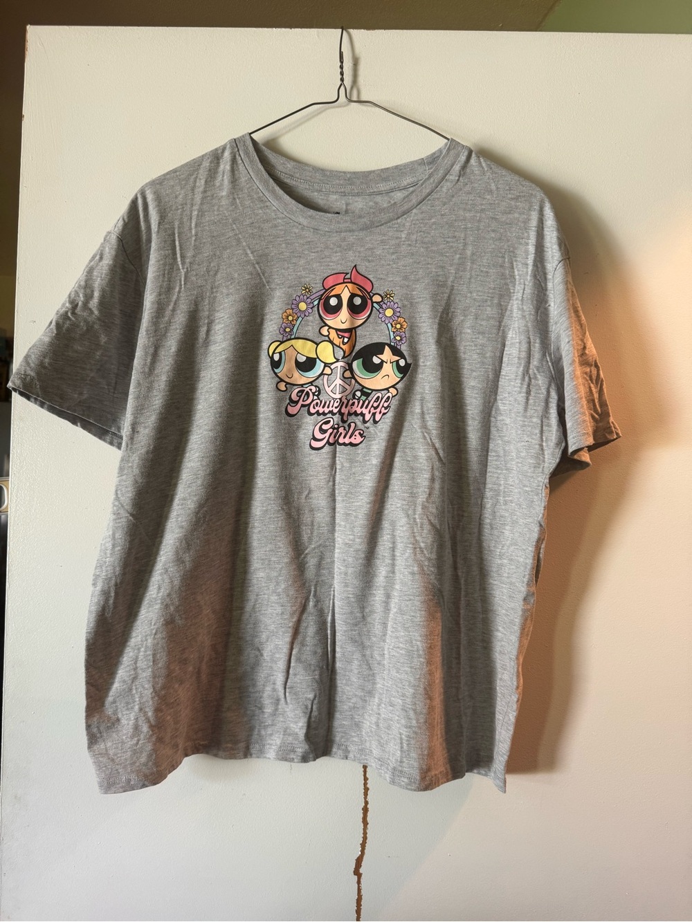 Powerpuff Girls Grey Graphic Tee
